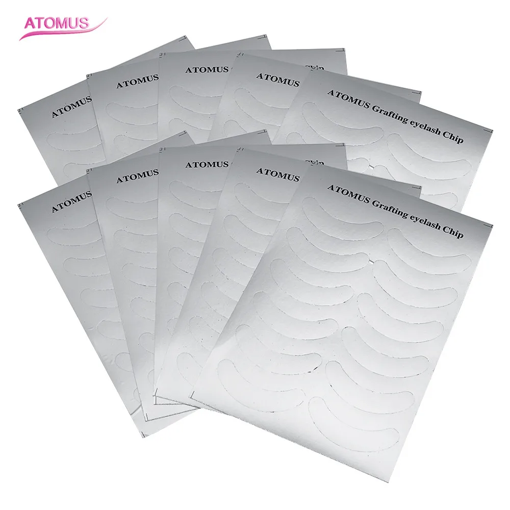 

60pairs Wholesale Paper Patches Eyelash Under Eye Pads Lash Eyelash Extension Paper Patches Eye Tips Sticker Wraps