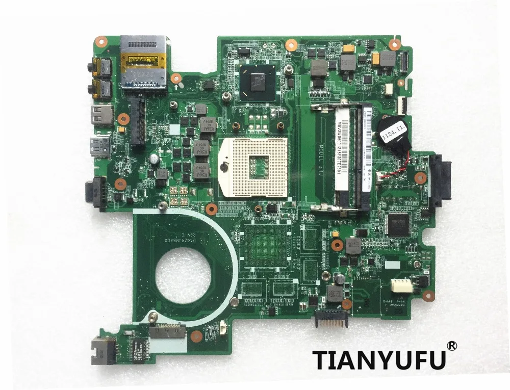 Бесплатная доставка материнская плата MBV4Z06001 MB.V4Z06.001 для ноутбука acer travelmate 5760