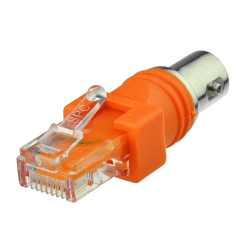 Superbat BNC Женский Разъем RJ45 штекер коаксиальный баррель муфта адаптер RJ45 RF разъем