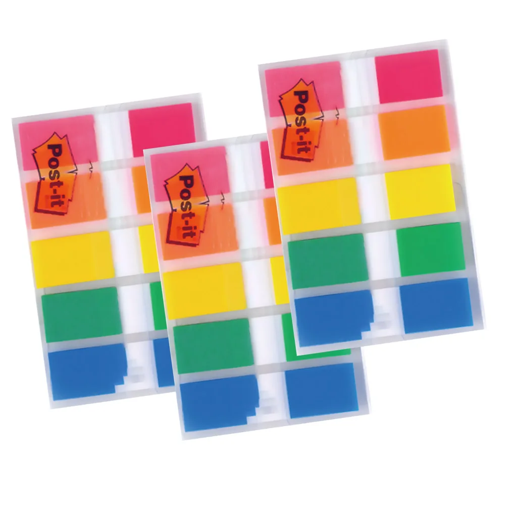 

Cute Kawaii Candy Colored Stick Markers Book Page Index Flag Sticky Notes Office School Supplies