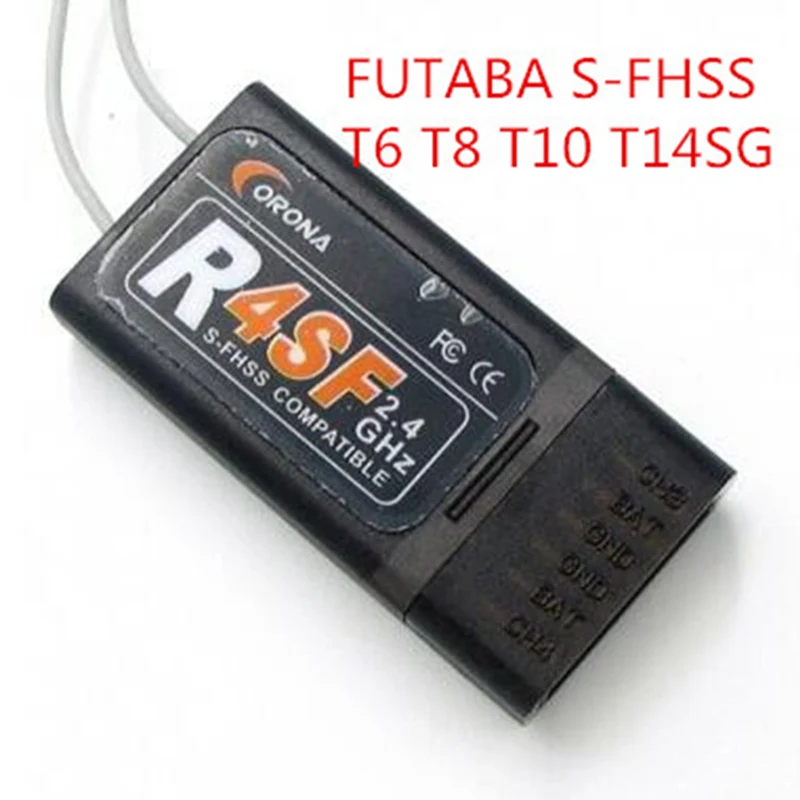 

CORONA 2.4G R4SF R6SF R8SF receiver compatible FUTABA S-FHSS T6 14SG remote control transmitters