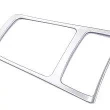 Хромированный ИНТЕРЬЕР АКСЕССУАР Центральная коробка для хранения отделка пепельница рамка для Mercedes Benz CLA GLA класс W117 C117 2013