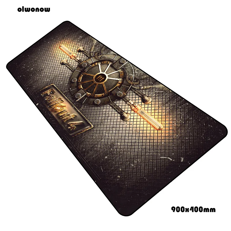 Fallout padmouse 900x400x3 мм игровой коврик для мыши Индивидуальный Коврик для мыши геймера компьютерный стол подарок для мальчика коврик notbook mousemat pc - Цвет: Size 900x400x3mm