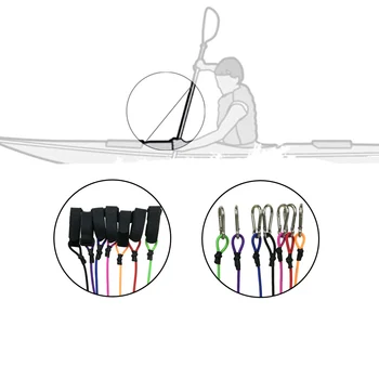 

1pc 4mm Thick 103cm Rod Long Elastic Boat Kayak Canoe Safety Bungee Cord Fishing Rod Lanyard Paddle Leash Kayak Accessories 2019