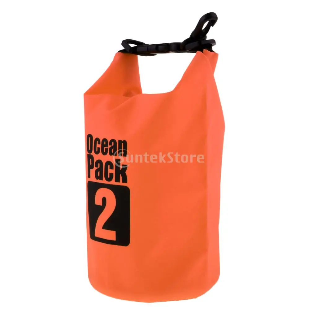 2L Ultralight Portable Waterproof Dry Bag Stuff Sack for Kayak/Boat/Canoeing/Fishing/Sailing/Camping/Hiking/Travel/Floating