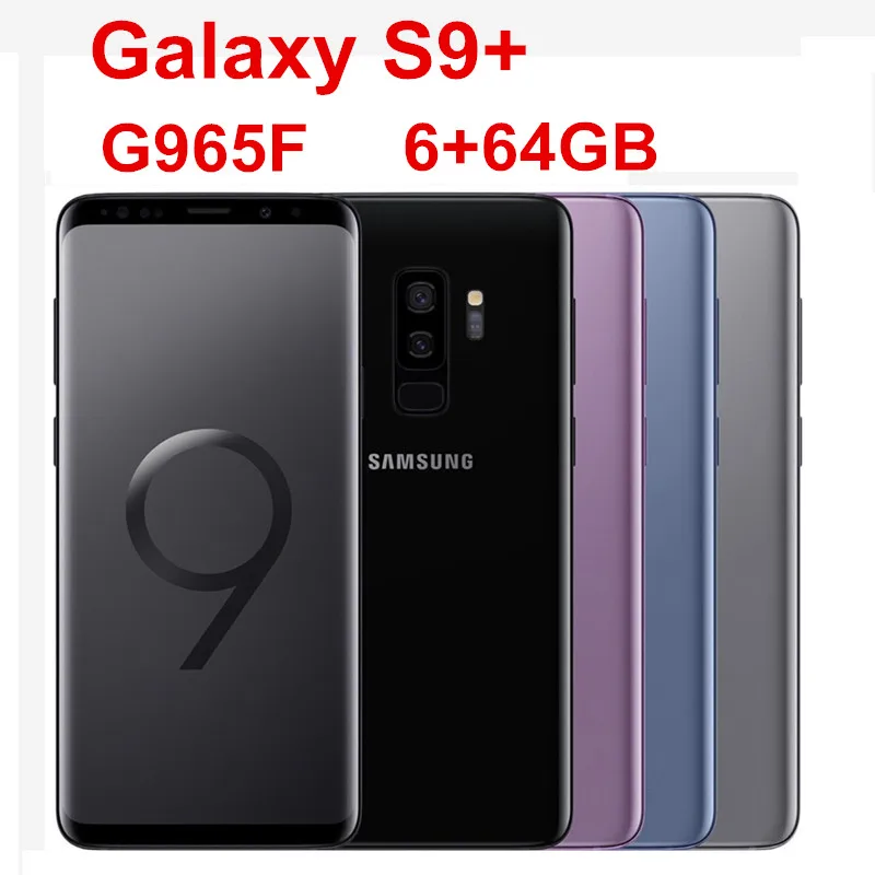 

Samsung Galaxy S9 Plus S9+ G965F Global Version Original Mobile Phone Octa Core 6.2" Dual 12MP 6GB RAM 64GB ROM Exynos 9810 NFC