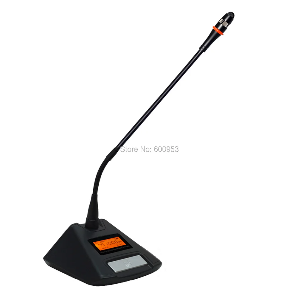 عالية الدرجة d400 4x100 قناة رقمية لاسلكية 1 يده 1 lavalier ميكروفون ميكروفون اجتماع نظام 2 desktop