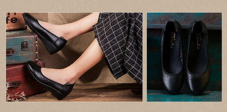 mão mais tamanho couro genuíno sapatos planos