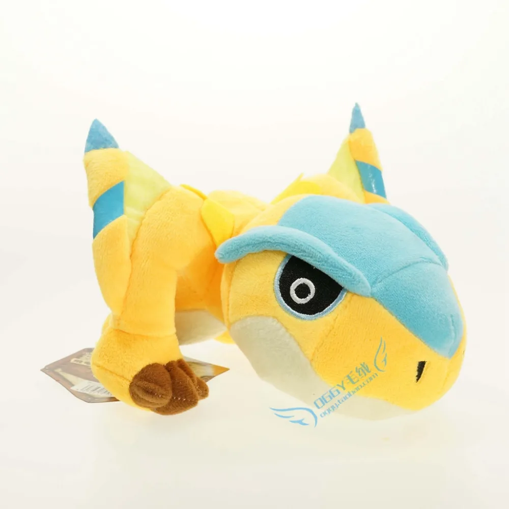 Новая игра мягкие игрушки Monster Hunter Freedom 20 см аниме куклы Peluche Brinquedos коллекция детский подарок отслеживание