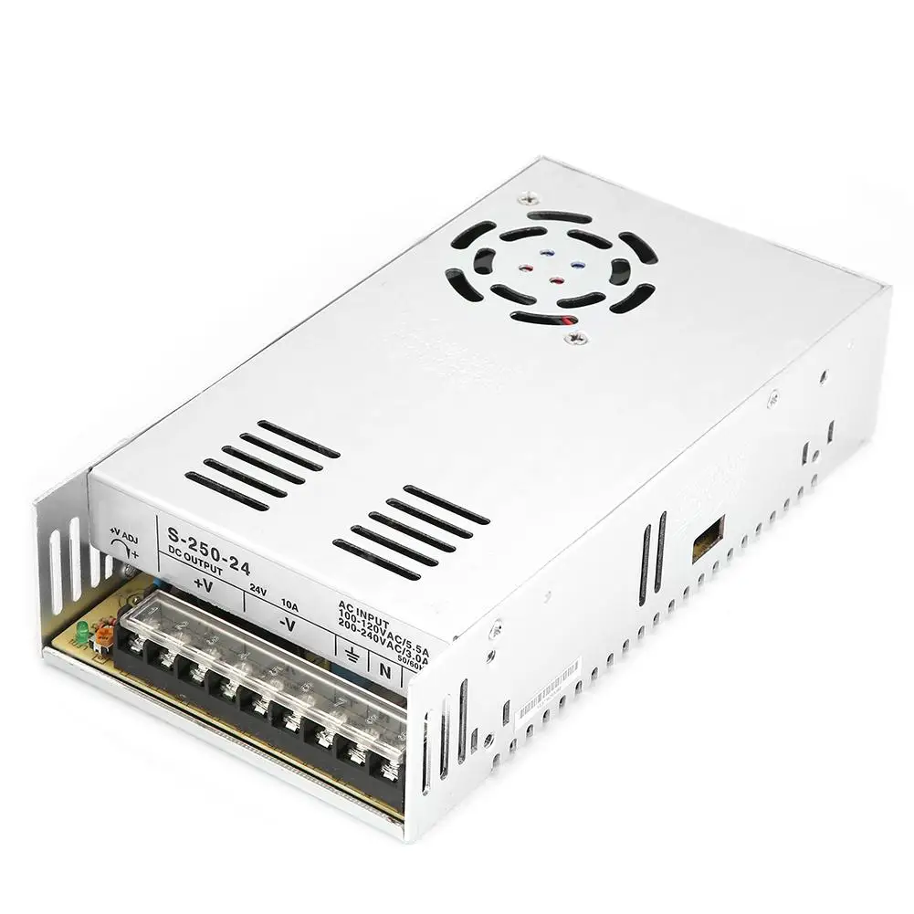 S-250-24 24 V 10A переключение Питание охранного наблюдения АС промышленного типа Питание Лидер продаж
