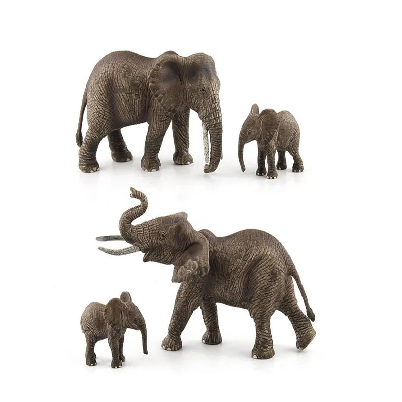 

Hot Sell Plastic Zoo Animal Figure Elephant Giraffe Kids Toy Lovely Animal Model Toys Set Gift For Children Kids Gifts