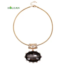 Для женщин со стразами роскошные колье Колье золото с серебряным покрытием заявление ожерелье rock Коренастый toruqes Модные bling блестящие воротник