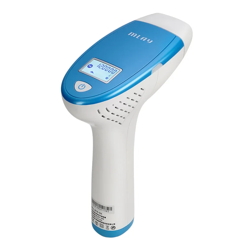 Best удаление волос импульса ipl лазерная эпиляция машина дома использования IPL эпилятор(hr голова - Цвет: Синий