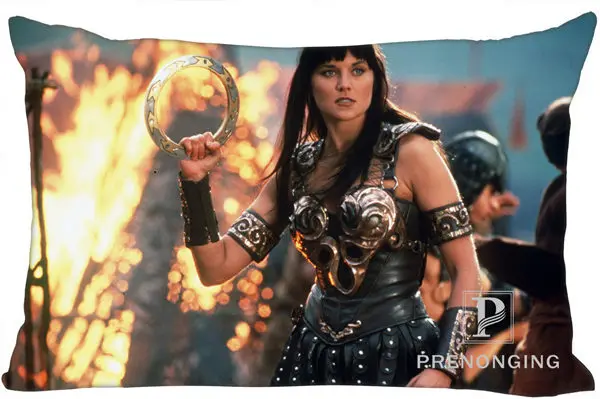 Pillowcases Для наращивания с лучшими продажами от Подушка Чехол ксена-воин принцессы классические прямоугольные оптические очки с Подушка Чехол с застежкой-молнией; большие размеры 35-х 45 см(одна сторона печати)@ 180117-32 - Цвет: Pillowcases