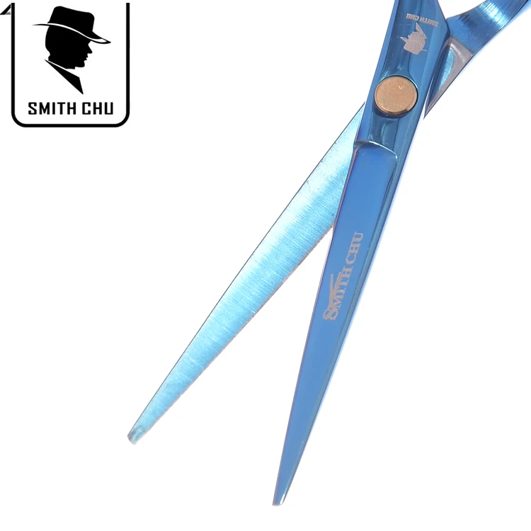 5.5" Smith Chu Professional Japanese 440c Hair Shears Barber Cutting Scissors Hairdressing Thinnning Tesoura Salon Tools LZS0054