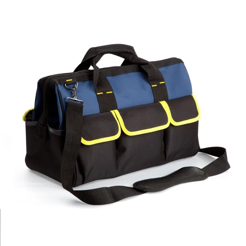 

Multifunctional Bag Thickening hardware multifunctional electrical repair kit One shoulder canvas bag tool bag DB005