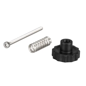 

4pcs Heat Bed level Tuning screw&nut Kit M3 x 45Screw Injection Tuning Component Spring Hand screw for Reprap Printer heated bed