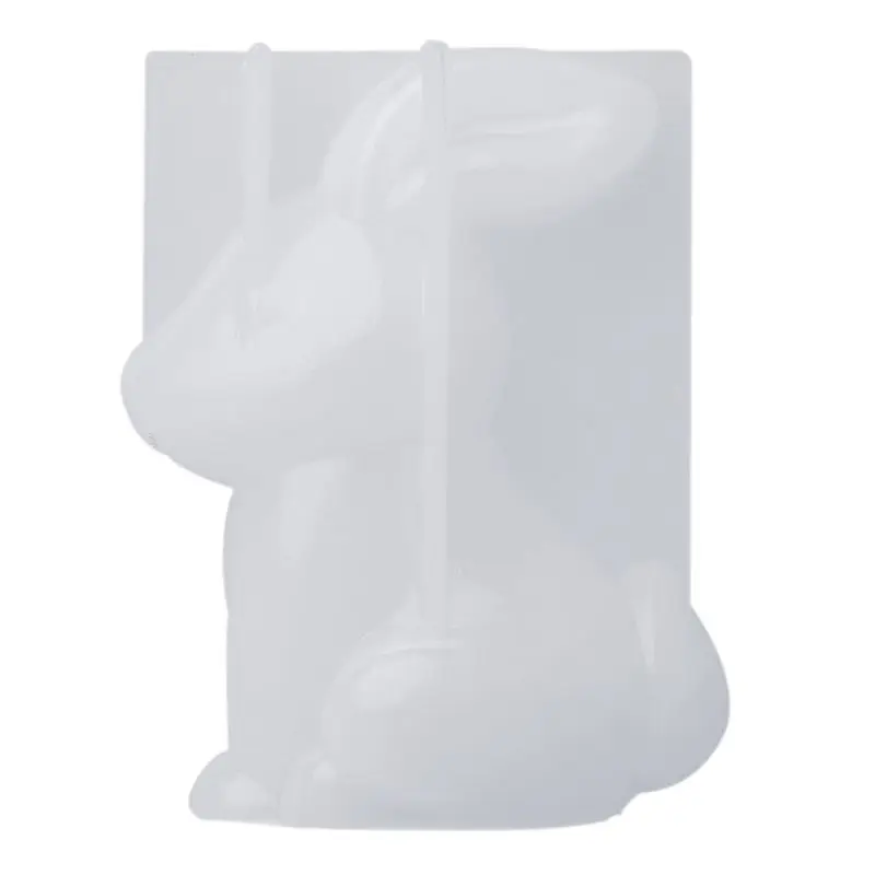 Силиконовая форма 3D животное милый кролик олень рождественские подарки DIY ювелирные изделия кулон инструменты для нанесения помады на торт Шоколадный Декор ремесла эпоксидные Res