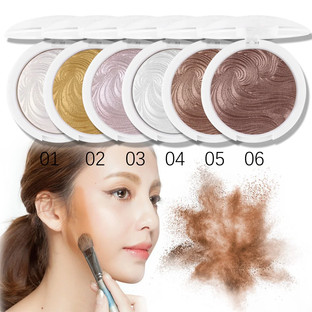 MISS ROSE New Shimmer Matte Highlighter Bronzer Eyeshadow Glow