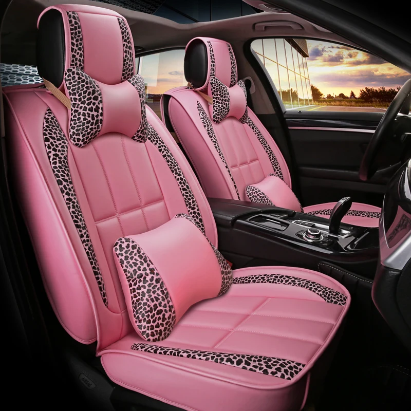 Универсальные чехлы из искусственной кожи для Toyota Corolla Camry Rav4 Auris Prius Yalis Avensis SUV