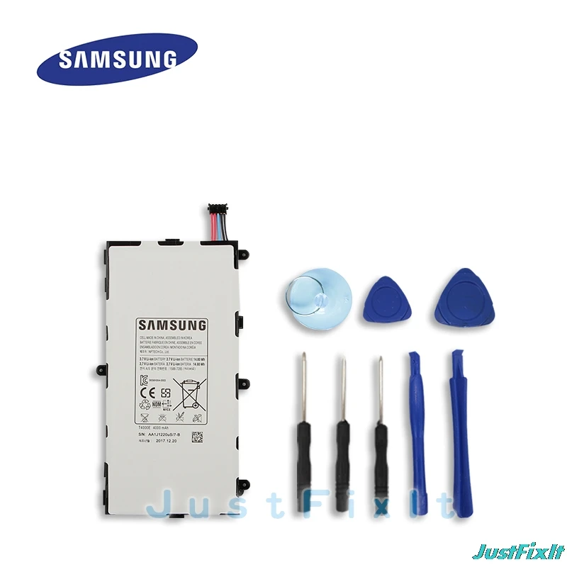 T4000E 100% Оригинальный планшет Батарея для samsung GALAXY Tab3 7 0 T210 T211 T2105 T217A замена