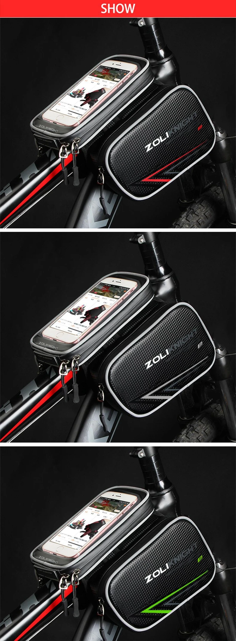 Велоспорт велосипед Топ труба сумка 2 независимый водонепроницаемый Велосипедный Чехол MTB велосипедная Рама Передняя головка сотовый телефон сенсорный экран сумка PU