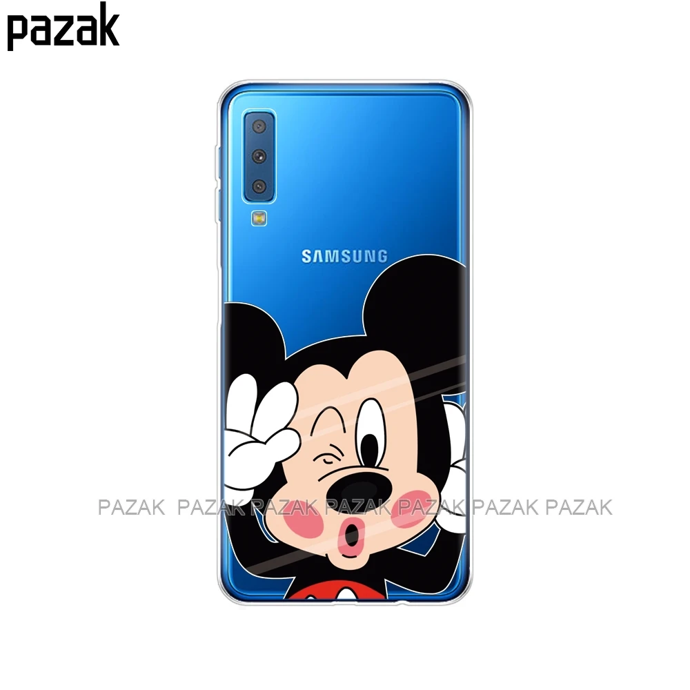 Мягкие чехлы для Samsung Galaxy A7, силиконовый чехол с принтом на заднюю панель для Samsung A7, A750, A750F, 6,0 дюймов - Цвет: 34379