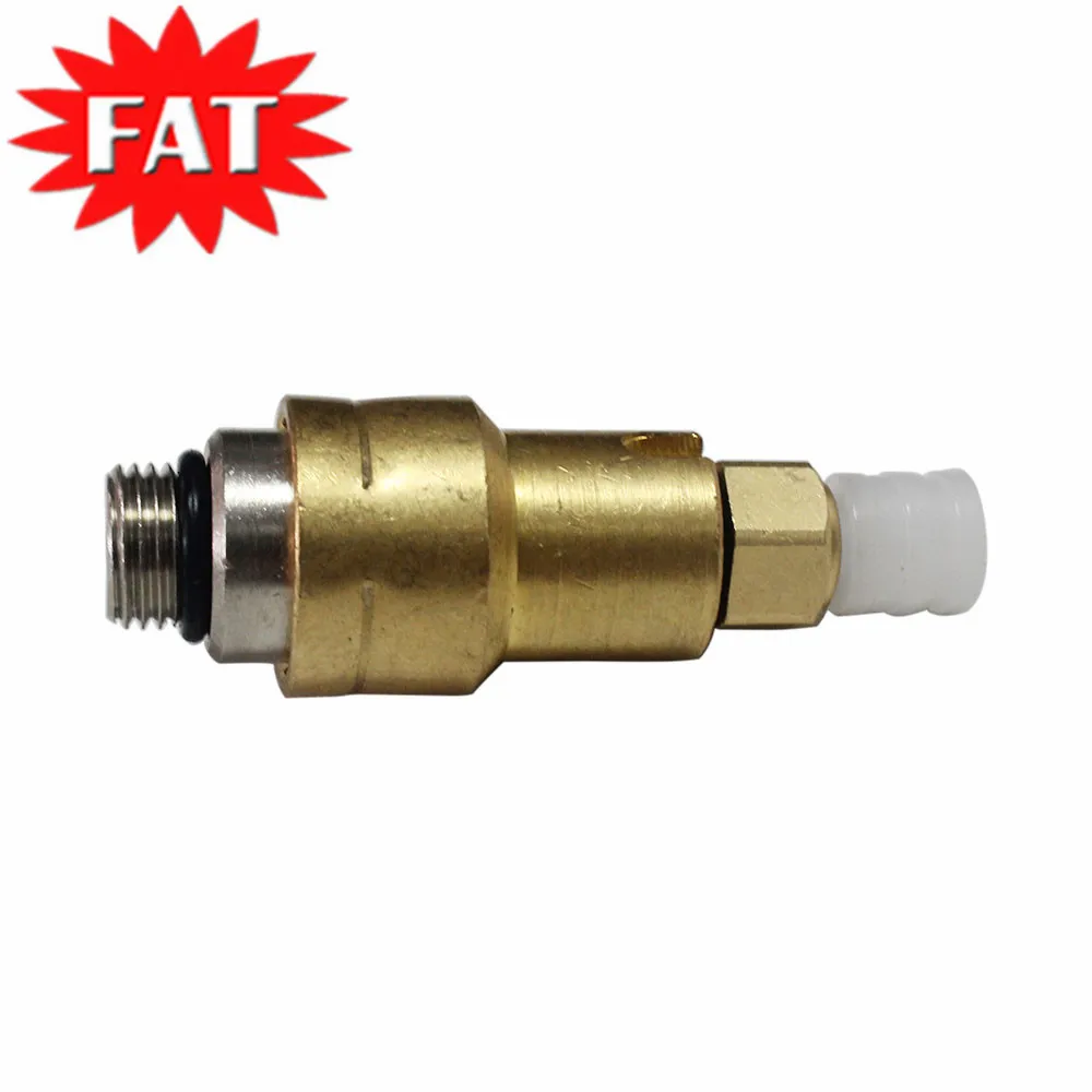 

For Audi A8 Quattro (D4/4H) 2010-2017 Front Suspension Air Spring Bag Strut Pressure Valve Air Line Hose Connector Brass Fitting