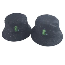 Черная шапка-ведро с принтом для женщин и мужчин, пара, весна-лето, шапки для рыбака, s, Солнцезащитная шапка в стиле хип-хоп