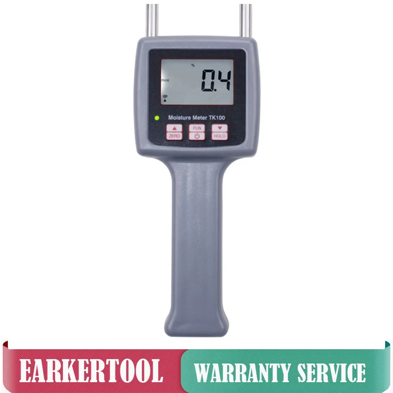 TK100 Moisture Meter Portable Digital Humidity Tester for Grains