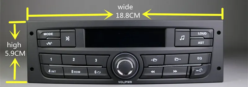 Автомобильный радиоприемник с USB док-станция для peugeot 207 206 301 307 308 Citroen C2 Elysee ZX C4 VW Jetta Bora гол удалены из нового автомобиля
