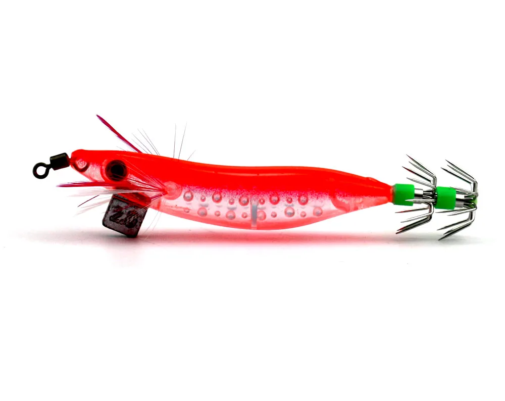 Isca de Pesca Equipamento de Pesca Venda Quente Squid Jig 10 cm 9.1g Madeira Luminosa Camarão Chocos Luva Lure Ganchos Explosão 30 Pcs 12 De Pesca 10 cm 9.1g Madeira Luminosa