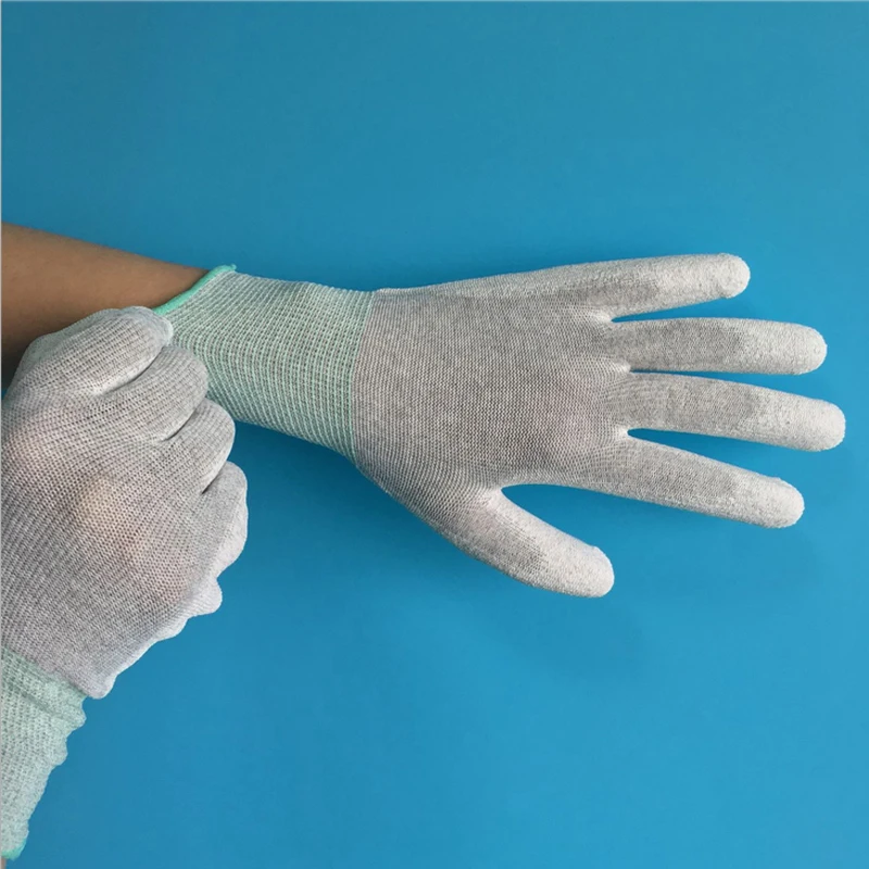 5pairs/bag Anti static Glove PC computer ESD Safe universal work Gloves Electronic Anti skid for Finger protection 5pairs/bag Anti static Glove PC computer ESD Safe universal work Gloves Electronic Anti skid for Finger protection