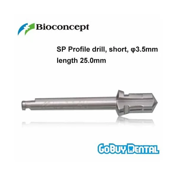 Straumann Compatible Dental Implant Instruments SP Profile drill,D3.5, RN,L25.0