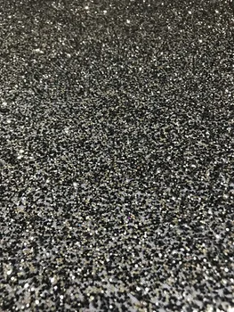 

fast shipping mixed gold and black glued glitter print african mesh tulle lace Jolin-61207 for party dress