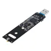 Adaptateur Portable haute Performance NVME vers USB M.2 SSD vers carte de Type A USB 3.1 Gen 2 puce de pont vers M2 SSD clé M pour Windows XP/7/ ► Photo 3/6