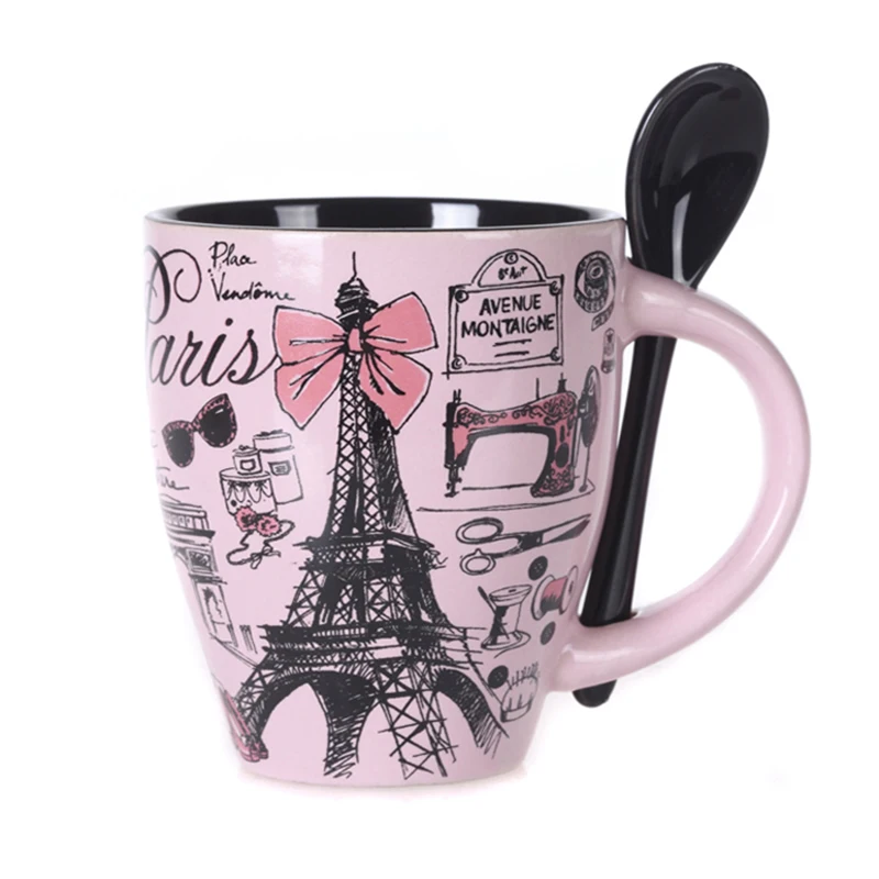 Tasse céramique Tour de France avec sa cuillère Tasse céramique Tour de France avec sa cuillère