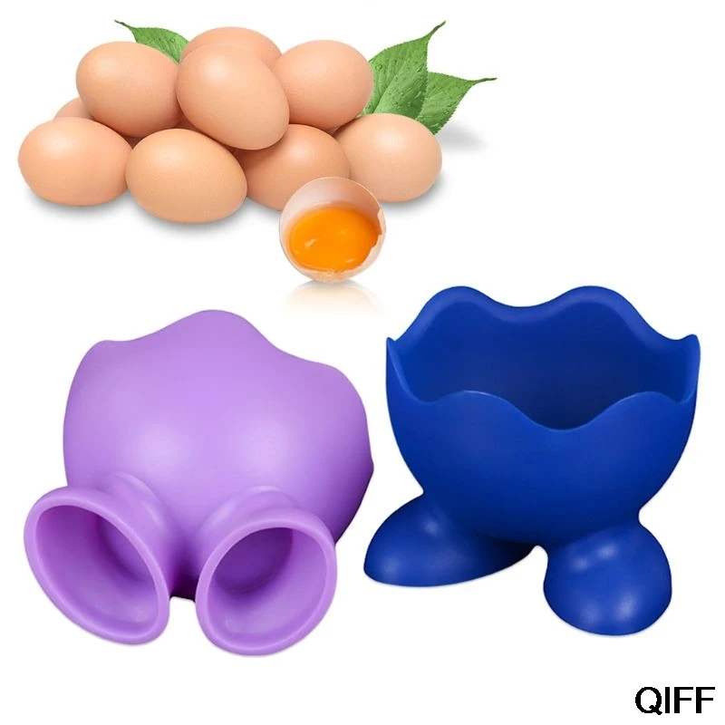 

Wholesale Food Grade Silicone Egg Cup Holder Boiler Heat Resistant Cook Poach Egg Cup Kitchen Oven Baking Breakfast Tools May06