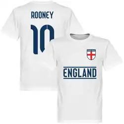 Английская Руни 10 командная Футболка-WhiteTops оптовая продажа футболка с принтом окружающей среды дешевая оптовая продажа