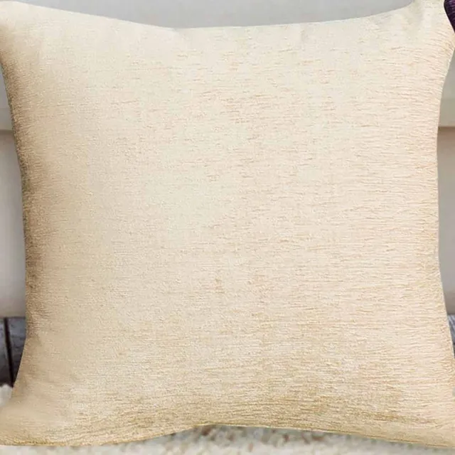 Buy Chenille Plain Cushion Cover Luxury Plain Cushion