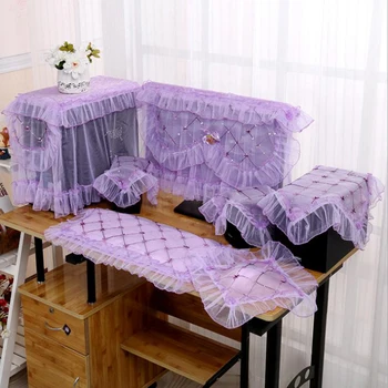 

Protective cover desktop LCD one computer cover dust cover lace computer tablecloth household items