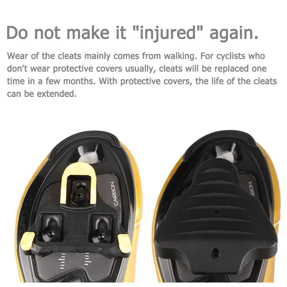 bicycle cleat covers
