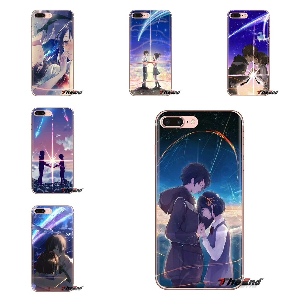 anime movie your name For Huawei Mate Honor 4C 5C 5X 6X 7 7A 7C 8 9 10 8C 8X 20 Lite Pro Transparent Soft Shell Covers |