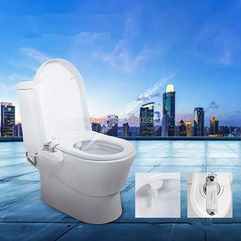 Non electric manual control Cleaning ass ABS bidet spray,portable