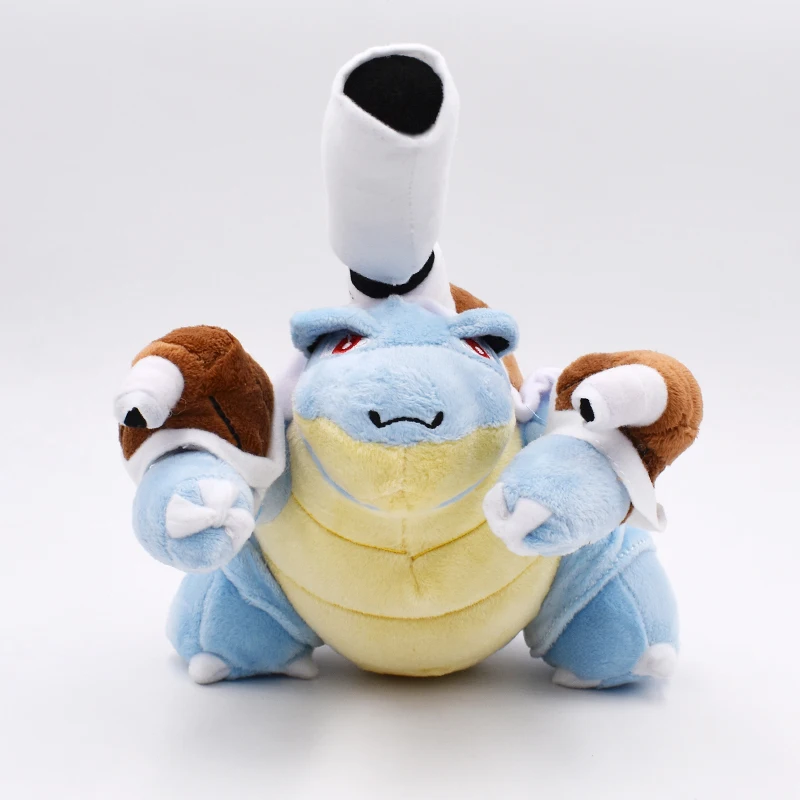 

10 "25 cm Anime Mega Blastoise Pluche Speelgoed Zachte Poppen Knuffels Peluche Voor Kinderen Gift Gratis Verzending