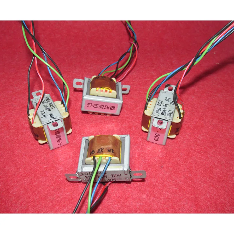 

600 ohms: 15K/25K audio step-up transformer, signal boost "amplification" 5 times and 6.5 times
