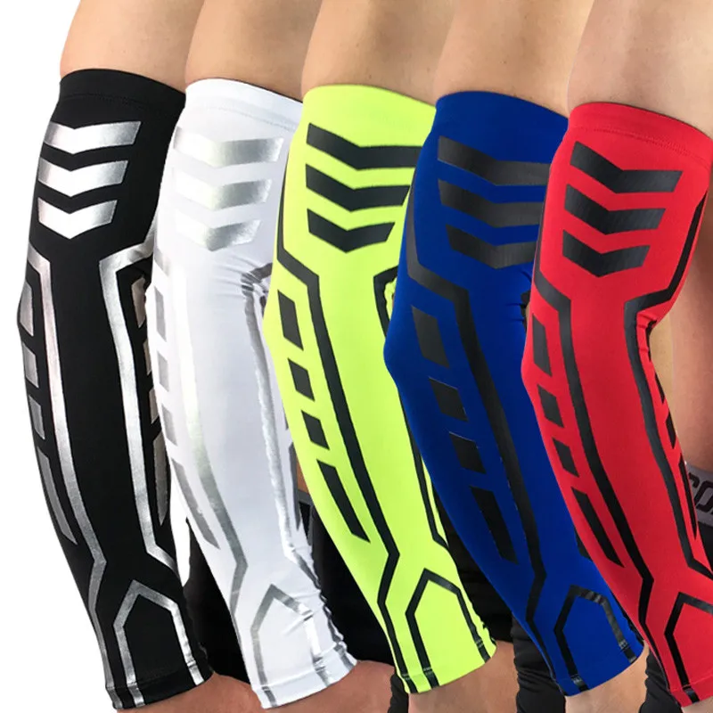 

Running Bike Cycling Compression Arm Sun UV Protection Basketball Volleyball Golf Elbow Arm Sleeves Cover s2