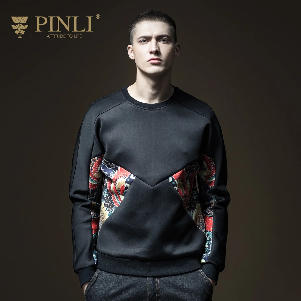 

Linkin Park Moletom One Pilots Pinli Product Made Spring New Men's Cultivate Morality Round Collar Printing Head B181109080