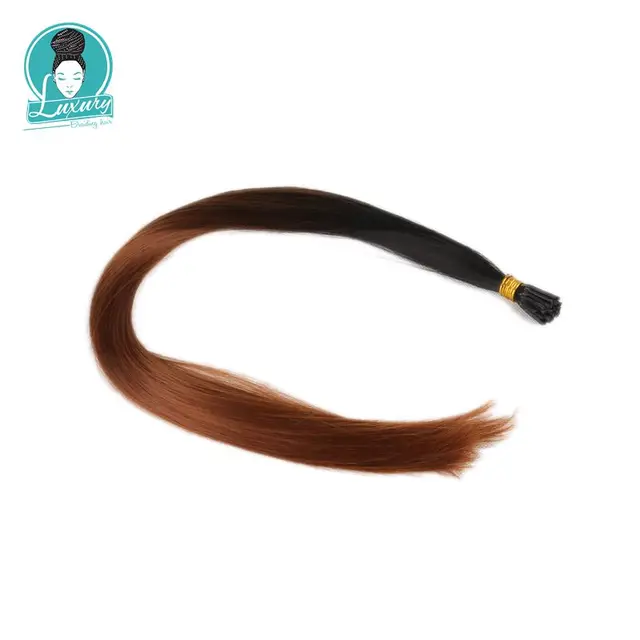 I Tip Feather Synthetic Pre Bonded Hair Extensions Luxury for Braiding 22