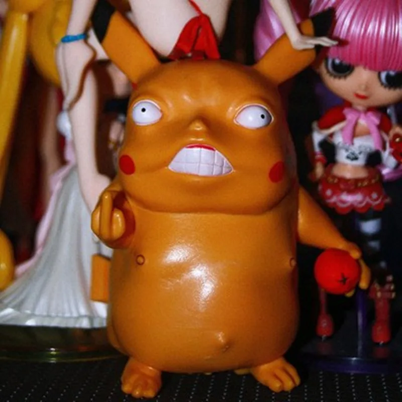 

Anime Cartoon Pikachu Charizard GK Statue Pikachu Doll OriginalFake PVC Action Figure Collection Model Toy M1188